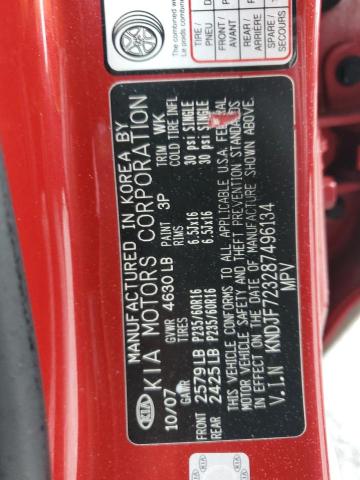 KNDJF723287496134 KIA Sportage Ex