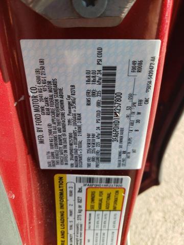 2017 FORD FUSION SE 3FA6P0HD1HR257800