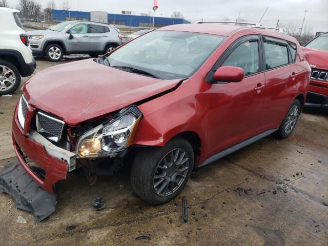 Pontiac Vibe salvage cars for sale: 2009 Pontiac Vibe