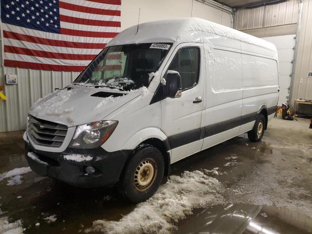 Salvage cars for sale from Copart Candia, NH: 2018 Freightliner Sprinter 2500