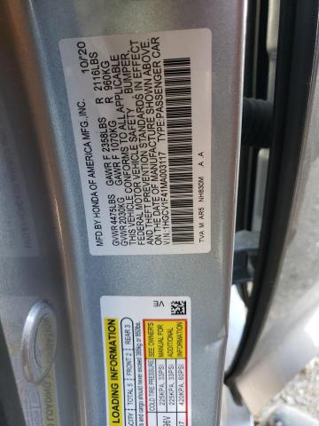 1HGCV1F41MA003117 | 2021 HONDA ACCORD SPO