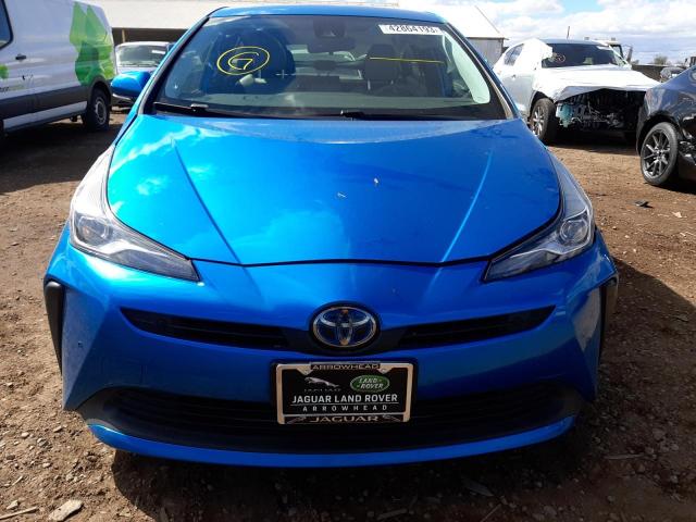 2019 TOYOTA PRIUS JTDKARFU2K3072985
