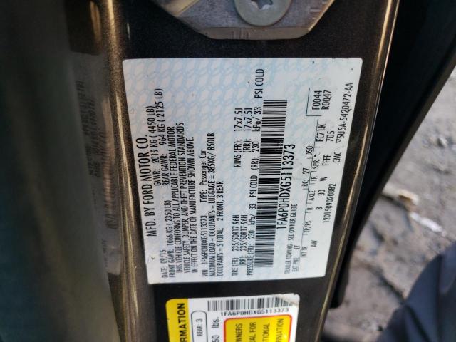 2016 FORD FUSION SE 1FA6P0HDXG5113373