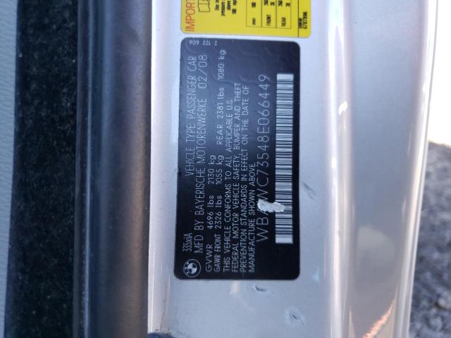 WBAWC73548E066449 BMW 335 XI