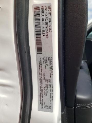 2021 DODGE DURANGO CI - 1C4RDJEG1MC573999