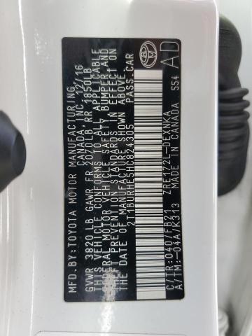 2017 TOYOTA COROLLA L 2T1BURHE5HC824305