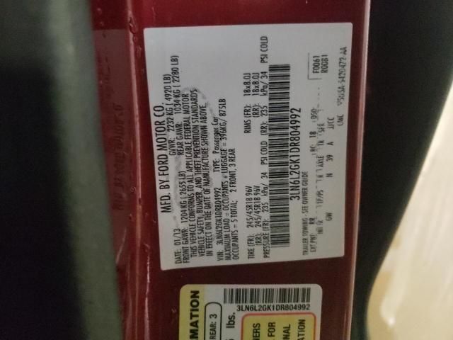 3LN6L2GK1DR804992 Lincoln MKZ