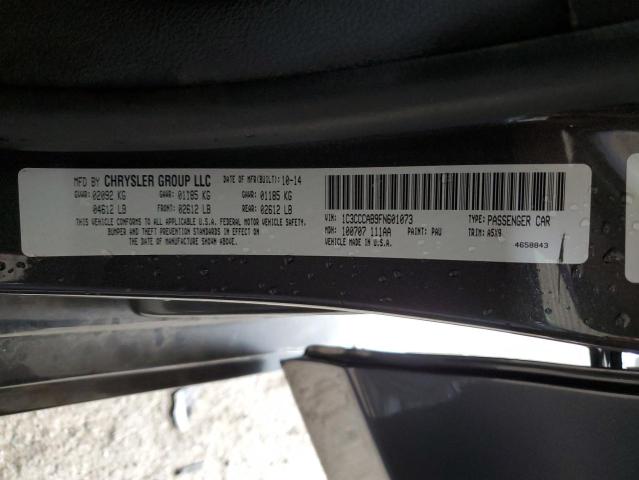 2015 CHRYSLER 200 LIMITE 1C3CCCAB9FN601073