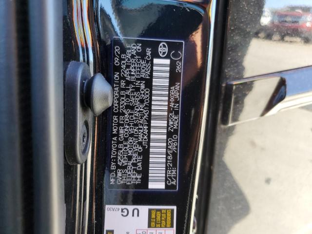 2021 TOYOTA PRIUS PRIM - JTDKAMFP7M3170300