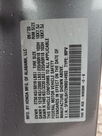 2021 HONDA ODYSSEY EX 5FNRL6H72MB014993