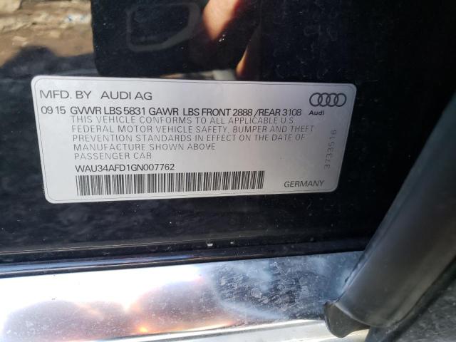 2016 AUDI A8 L QUATT - WAU34AFD1GN007762