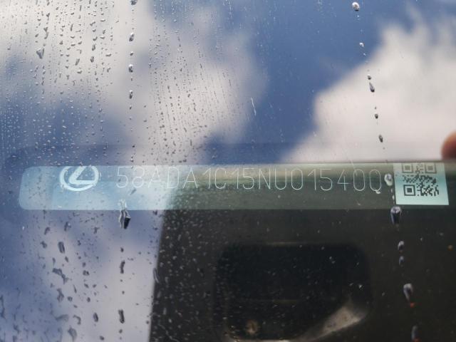 2022 LEXUS ES 300H BA 58ADA1C15NU015400