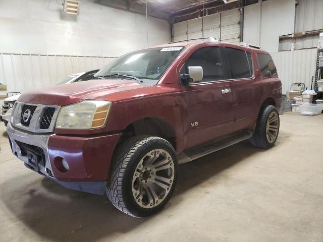 Nissan Armada salvage cars for sale: 2005 Nissan Armada SE