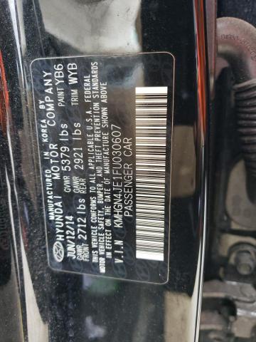2015 HYUNDAI GENESIS 3. KMHGN4JE1FU030607
