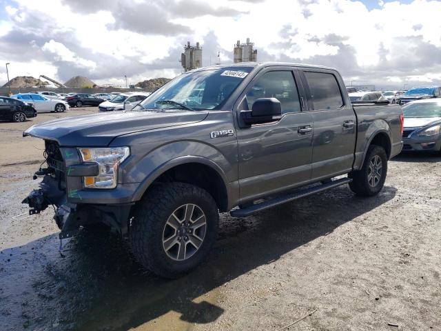 Salvage cars for sale from Copart San Diego, CA: 2015 Ford F150 Supercrew
