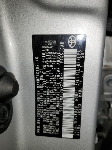 2022 TOYOTA COROLLA LE 5YFEPMAE7NP277664