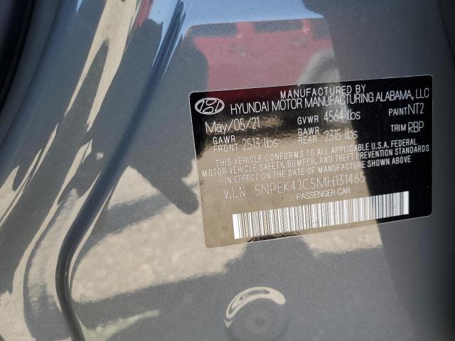 2021 HYUNDAI SONATA N L 5NPEK4JC5MH131465