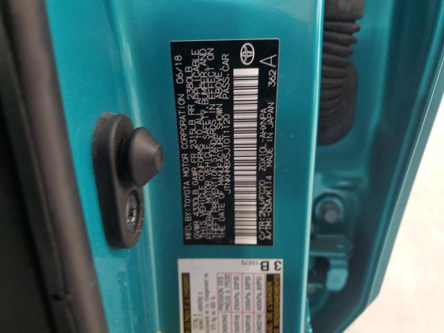 2018 TOYOTA C-HR XLE JTNKHMBX5J1011120