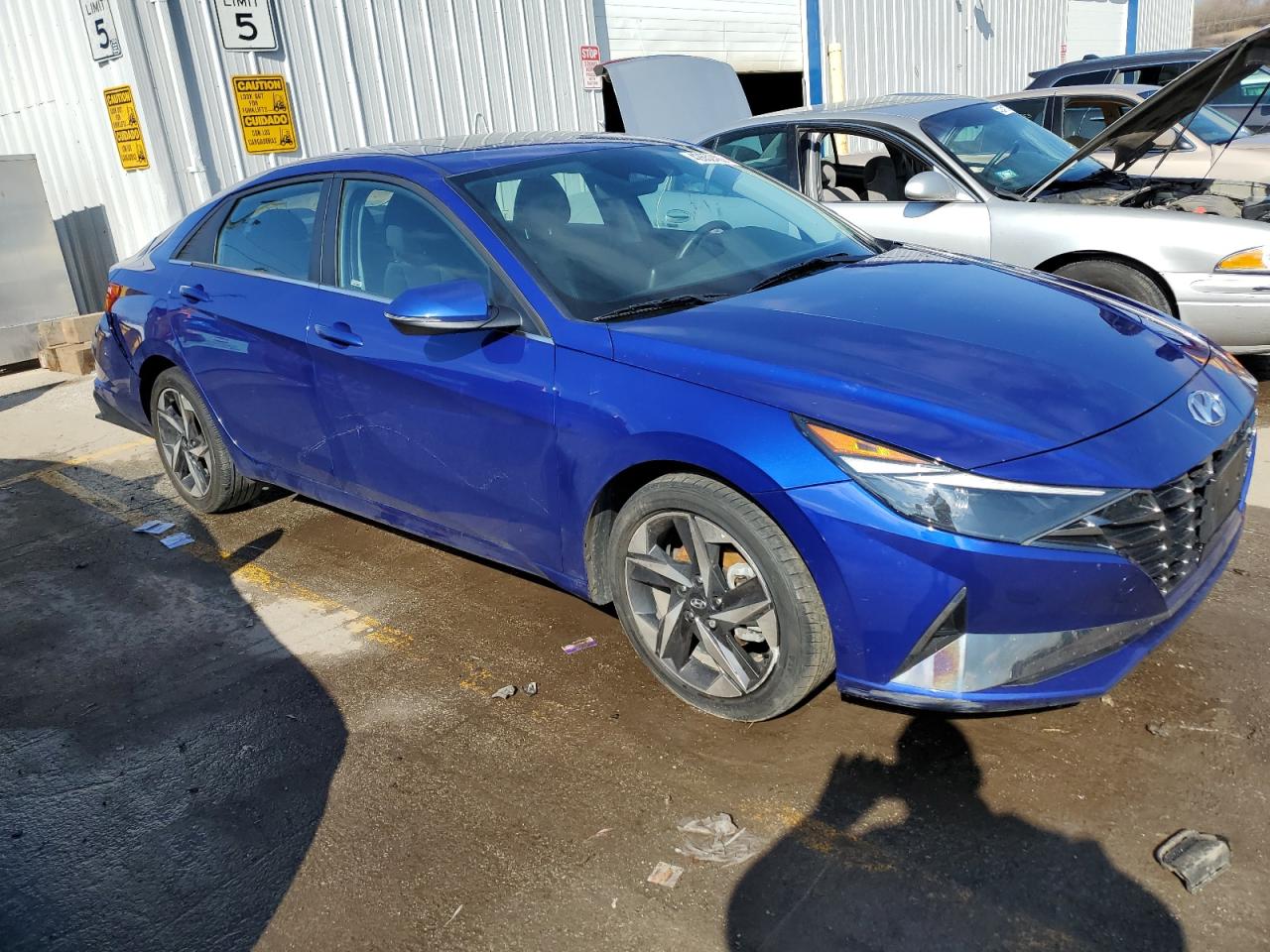 2021 Hyundai Elantra Sel vin: KMHLN4AG2MU129823