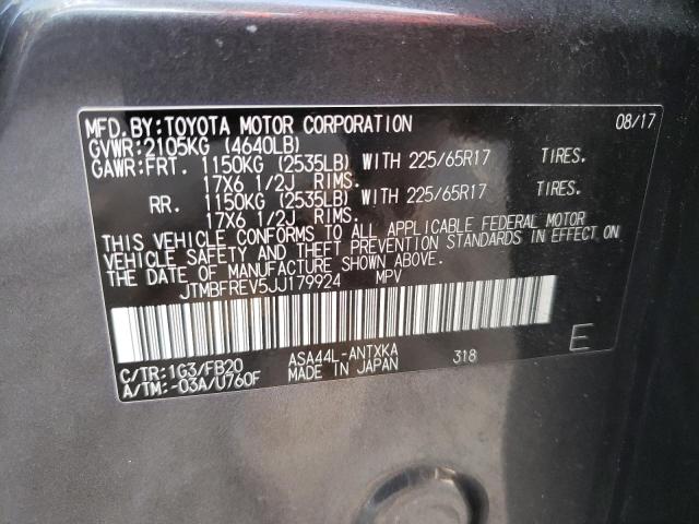 2018 TOYOTA RAV4 LE JTMBFREV5JJ179924