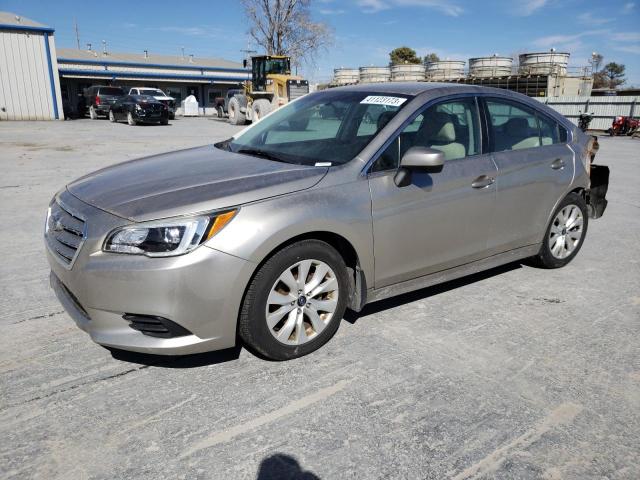 Subaru Legacy salvage cars for sale: 2015 Subaru Legacy 2.5I Premium