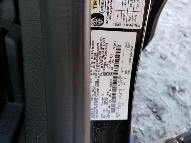 2019 FORD FIESTA SE 3FADP4EJ9KM157991