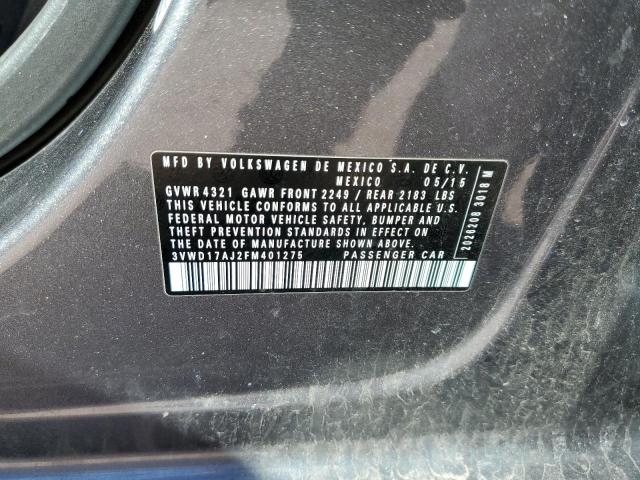 2015 VOLKSWAGEN JETTA SE - 3VWD17AJ2FM401275