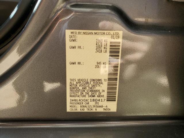 1N4BL4CV1KC180417 Nissan ALTIMA SR