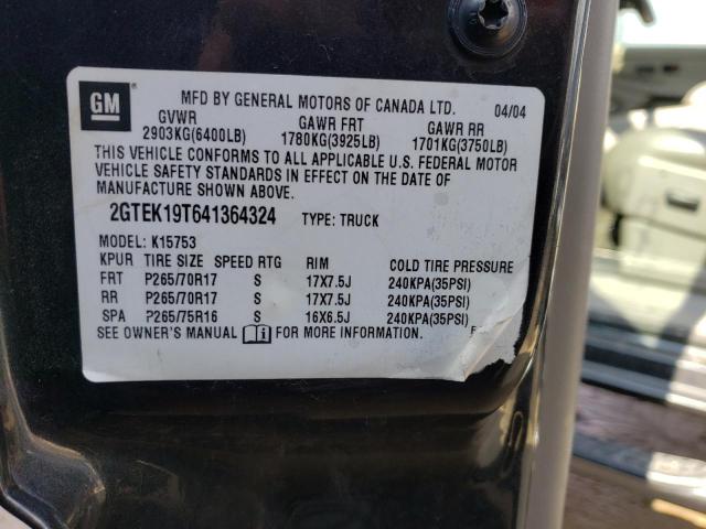 2GTEK19T641364324 GMC New Sierra K1500