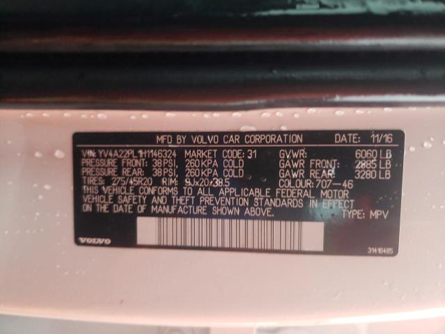 YV4A22PL1H1146324 Volvo XC90 T6