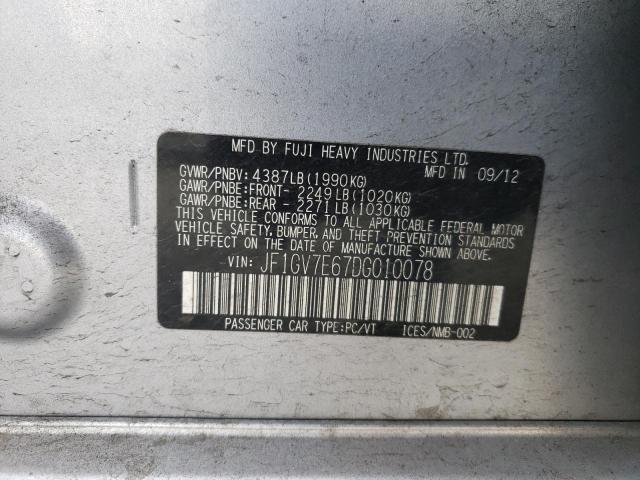 JF1GV7E67DG010078 Subaru Impreza Wrx