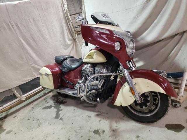 Salvage cars for sale from Copart Warren, MA: 2015 Indian Motorcycle Co. Chieftain