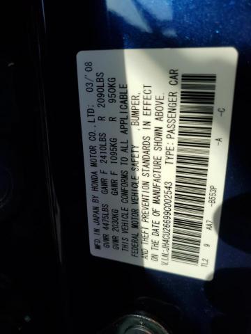 JH4CU26699C002543 Acura TSX