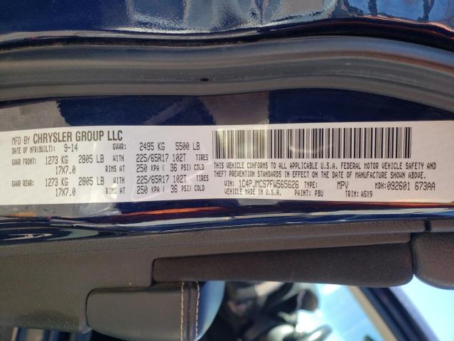 2015 JEEP CHEROKEE L 1C4PJMCS7FW565626
