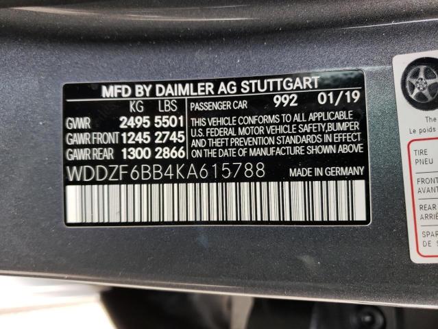 WDDZF6BB4KA615788 Mercedes-Benz E Amg 53 4matic