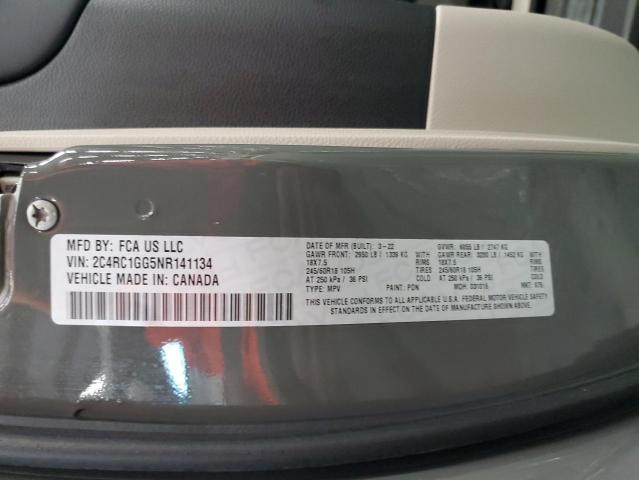2022 CHRYSLER PACIFICA L - 2C4RC1GG5NR141134