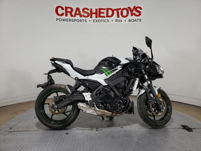 Kawasaki EX650 N salvage cars for sale: 2022 Kawasaki EX650 N