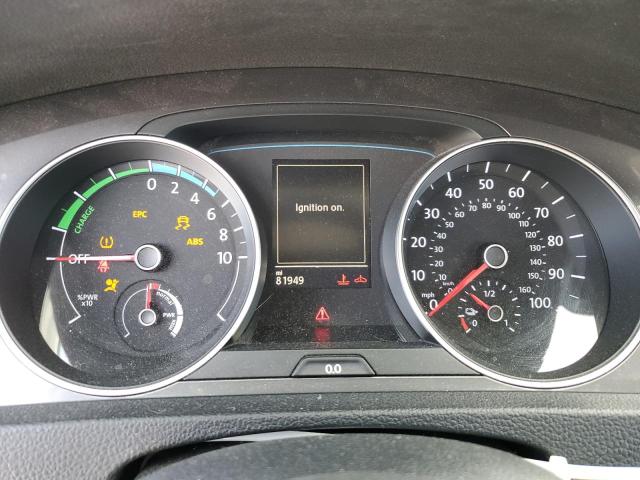 2016 VOLKSWAGEN E-GOLF SEL WVWPP7AU7GW903810