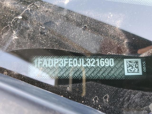 2018 FORD FOCUS SE 1FADP3FE0JL321690