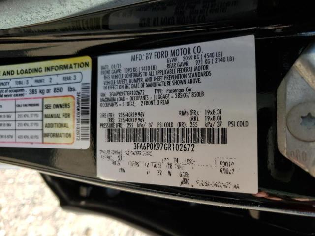 2016 FORD FUSION TIT 3FA6P0K97GR102672