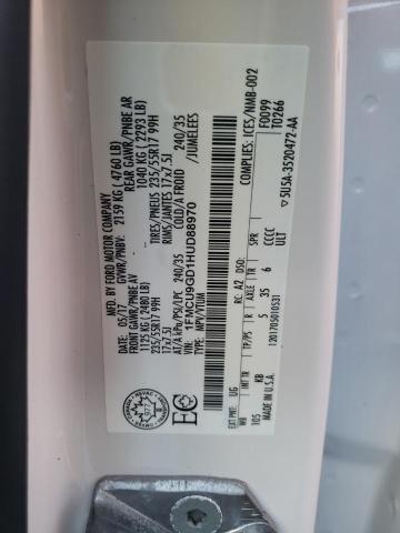 2017 FORD ESCAPE SE 1FMCU9GD1HUD88970