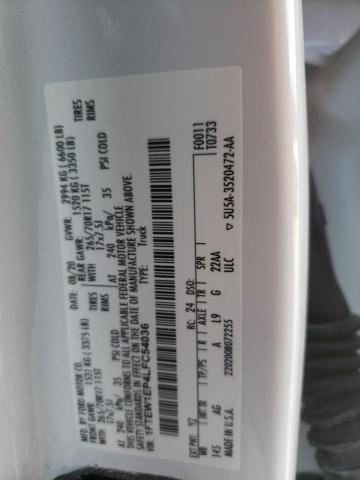 2020 FORD F150 SUPER 1FTEW1EP4LFC54036
