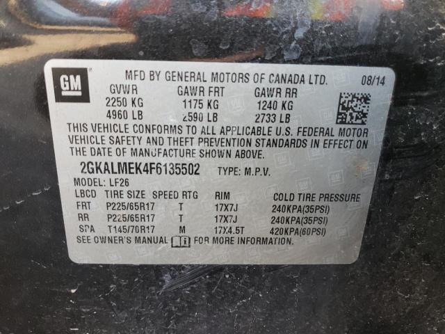 2GKALMEK4F6135502 GMC Terrain Sle