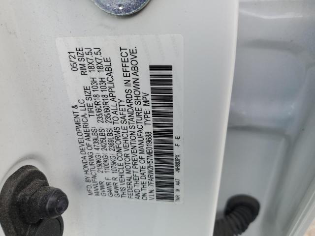 2021 HONDA CR-V EX - 7FARW2H57ME019688