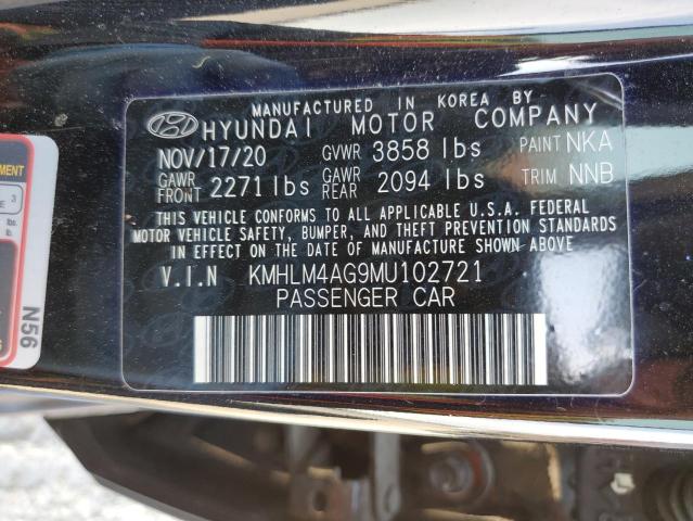 2021 HYUNDAI ELANTRA SE KMHLM4AG9MU102721