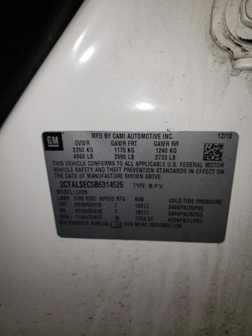 2CTALSEC5B6314526 GMC Terrain Sle