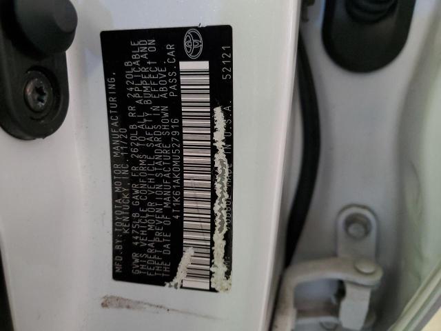 2021 TOYOTA CAMRY XSE - 4T1K61AK0MU527916