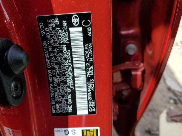 2021 TOYOTA COROLLA LE JTDEPMAE0MJ163945