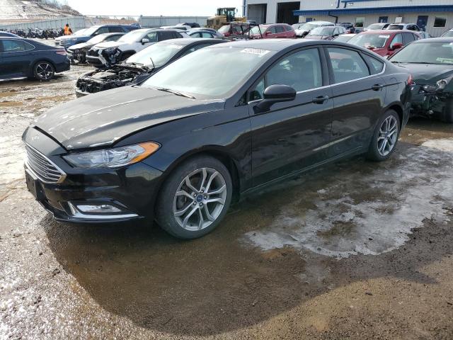 Salvage cars for sale from Copart Mcfarland, WI: 2017 Ford Fusion SE