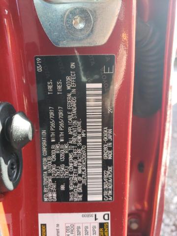 2019 TOYOTA 4RUNNER SR JTEZU5JR1K5206970
